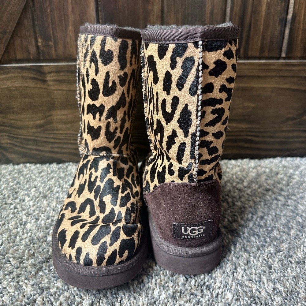 UGG Leopard Print Boots